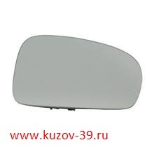 Стекло зеркала заднего вида Volkswagen Tiguan 2007-2013/правое/