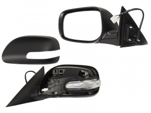 Зеркало заднего вида Toyota Camry 2007-2011/электро/повторитель/5 проводов/левое/