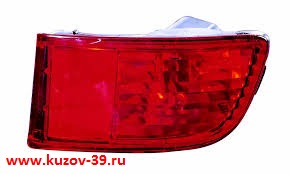 Катафот заднего бампера Toyota Land Cruiser Prado 2002-2008/FJ120/правый/